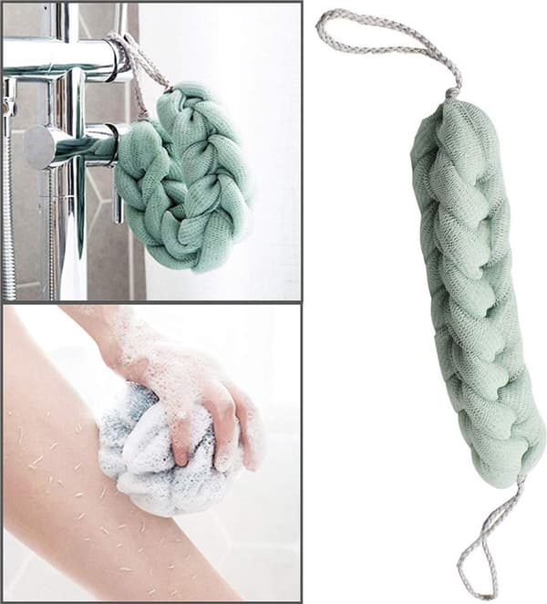 3 st badsvampar badboll badtillbehör massage svamp