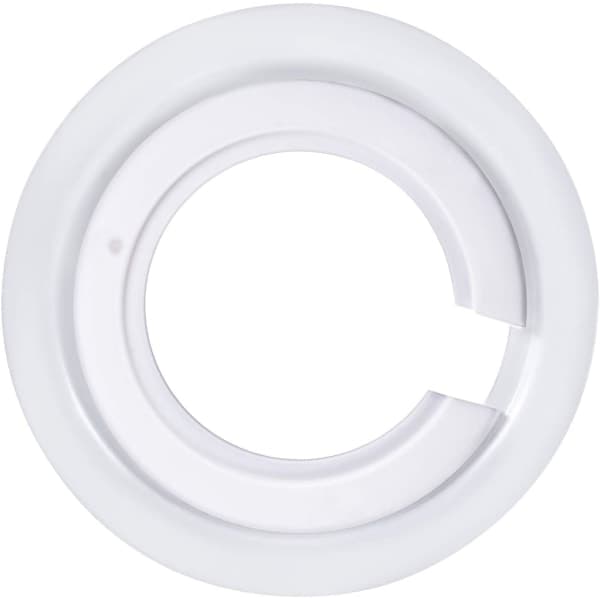 E27 till E14 Plastskärm Ring Adapter, Skärmreduceringsring för Montering av Edison Skruvskärmar till Bajonett Lamphållare (10)