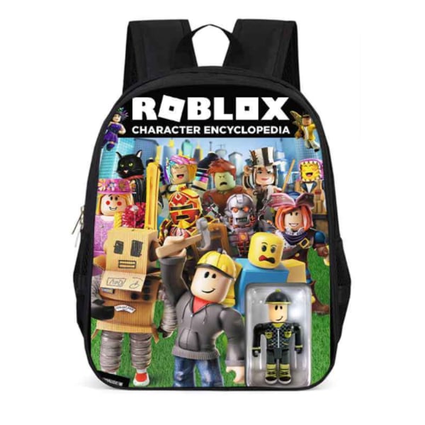 3D Roblox skolryggsäck skolväska barn pojke flicka Pattern 8