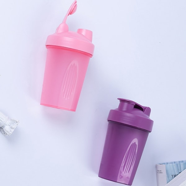 Letvægts fitness shaker kop med shaker bold, blå Blue