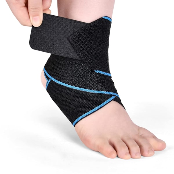 Ankelstöd för stukningar, plantar fasciit fotledsstöd, kompressionsstöd för sport, för ligamentskador, akillessenit