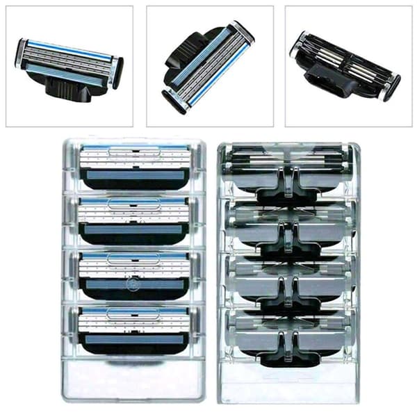32-pakning 3-lags barberblad, barberblad for menn