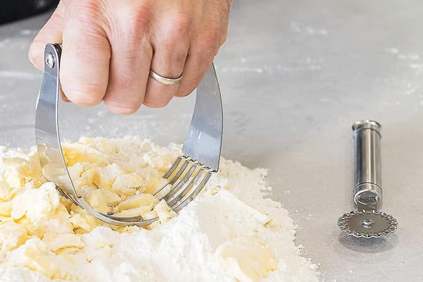Dejkutter, rustfrit stål, sølvfarvet 1 stk.)