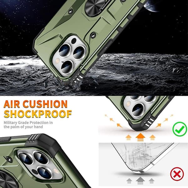Sormipidike puhelinkotelo iPhone 15 Pro:lle