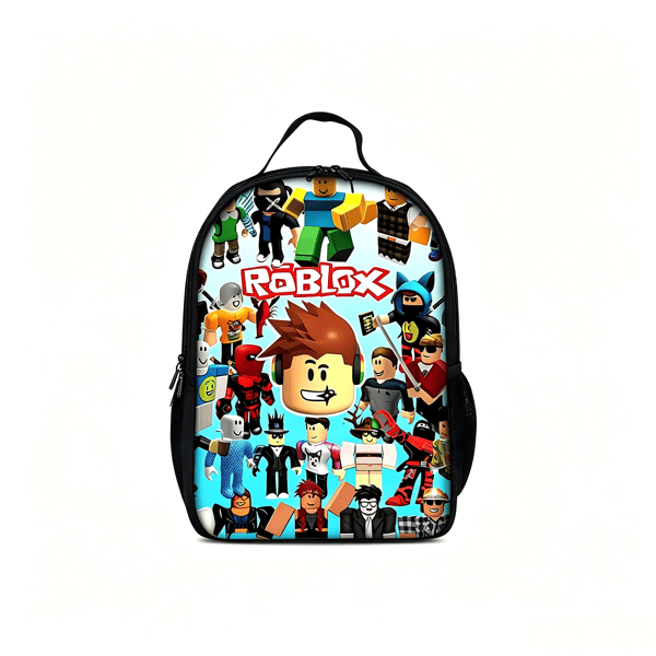 3D Ny Roblox Student Trykt Matpakke Take meal backpack