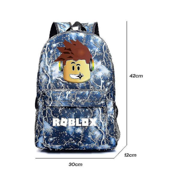 Roblox Ryggsäck Skolväska För Barn Pojkar Flickor YA A