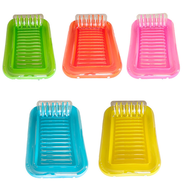 YATOUT Joy Stor Uppblåsbar Flytande Solstol för Pool, Solsäng, Uppblåsbar Solmadrass, Kan Användas Utomhus, Trädgård, Bakgård Transparent yellow