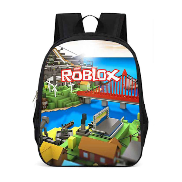 3D Roblox skolryggsäck skolväska barn pojke flicka Pattern 7