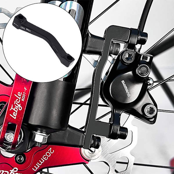Installation av 180 mm skivbromsok, cykelskivbromsar, bromsok installationsdelar adapter