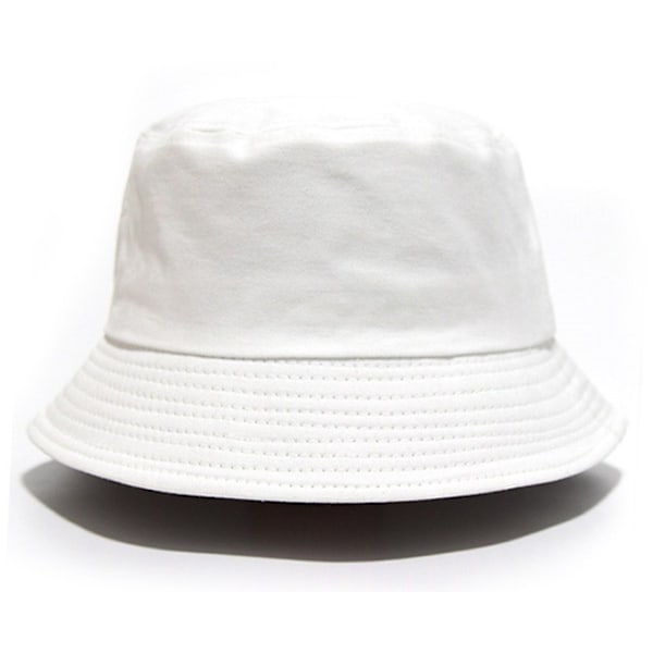 Sort Fiskerihat Spandhat Beanie Hat hvid én størrelse white