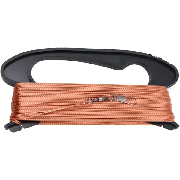 Dragesnelle Fly Kite String med viklebrett Fly Kite Line 100 m 2-pakning (svart)