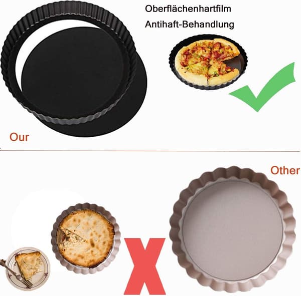 Quicheforme, non-stick forme, tærteforme og bageudstyr