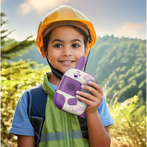 Lasten walkie-talkie pitkän matkan langaton lähetys summeri ulkoilma keskustelu piirretty lelu rannehihnan kanssa Dinosaur