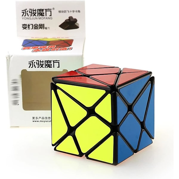 Axis V2 Ny Version Jingang V2 3x3 Sort Magisk Terning 3x3x3 Axis V2 Speed Cube Puzzle