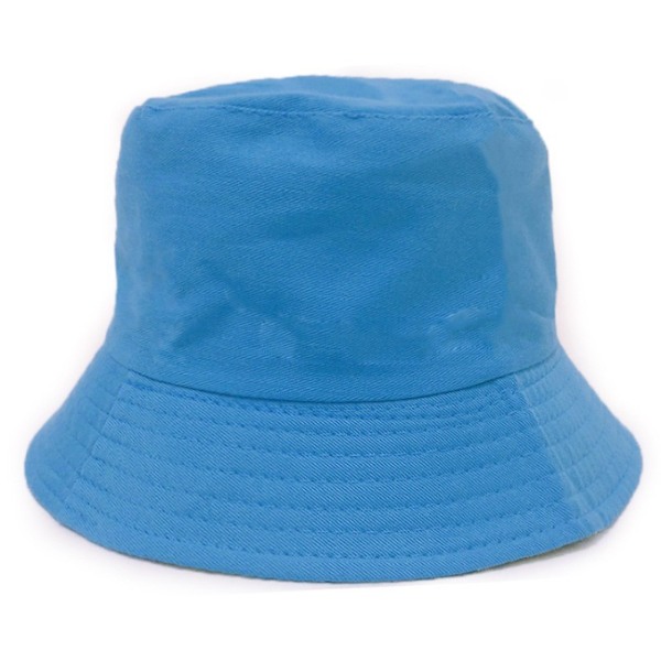 Svart Fiskehatt Bucket Hat Beanie Hat blå en storlek blue