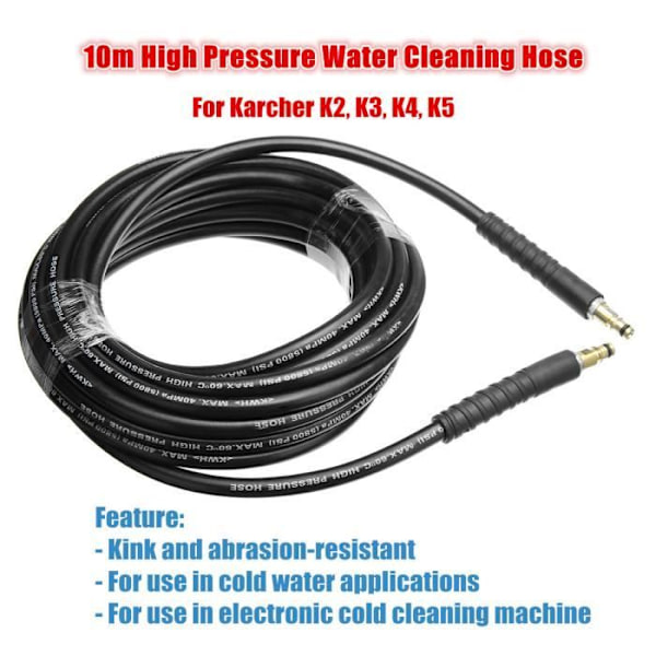 ®RisingFF Korkeapainepesurin pesuletku Kärcher K2 K3 K4 K5 -malleille