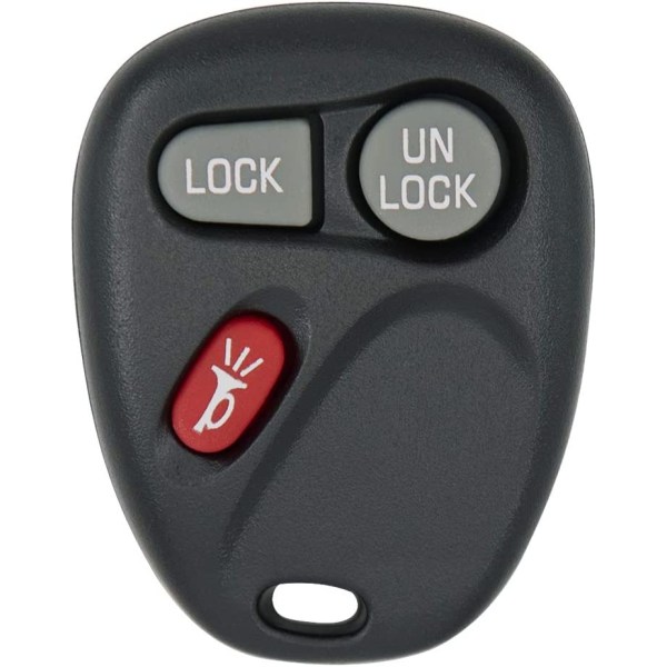 Fjernbetjente bilnøgler (3 nøgler) vit