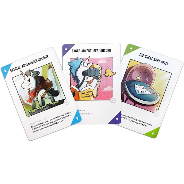 Unstable Unicorn Adventures Utvidelsespakke - Designet for å legge til i Unstable Unicorn kortspillet ditt Adventure Extended Edition