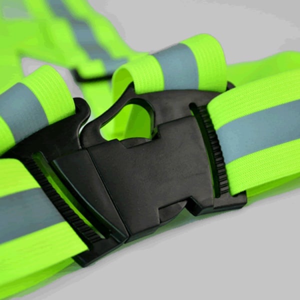 Refleksvest - med refleks - praktisk & holdbar sort blå
