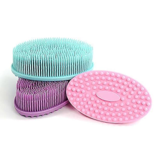 Silikon Kroppsskrubber Loofah - Sett med 3 myke
