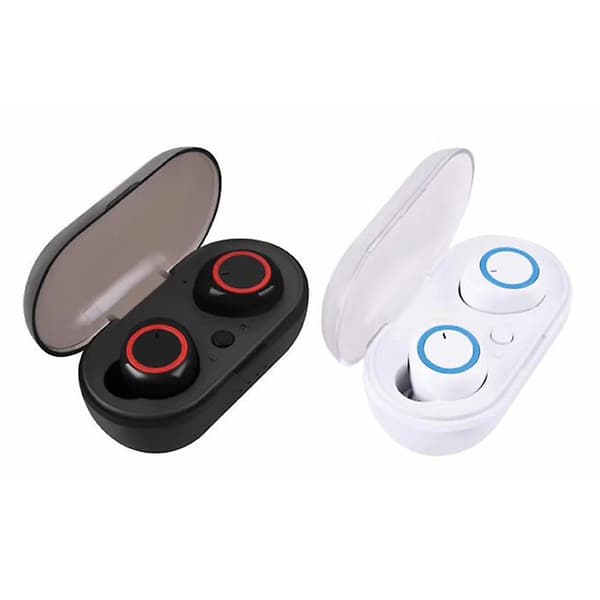 Ockered A2 Trådløse Øretelefoner - Touch Control Øretelefoner TWS Bluetooth 5.0 Øretelefoner Earbuds Hvide