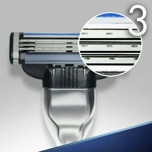 32-pakning 3-lags barberblad, barberblad for menn