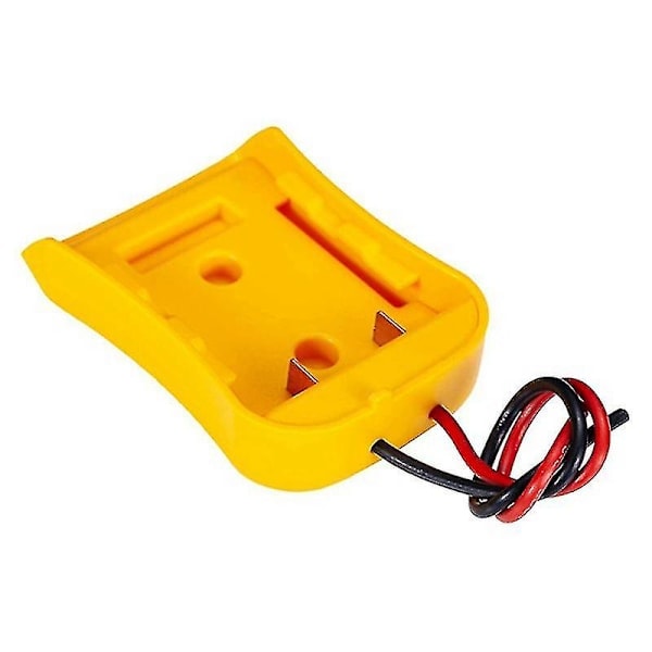 2 kpl Akkuadapteri Dewalt 20V akulle 18V telakointivirtaliitin 12 AWG robotiikkakaapelit liitäntä