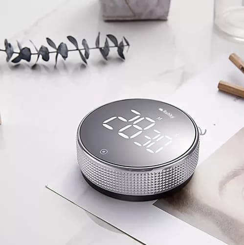 Digital Timer med Magnet & LCD Display - Køkkenur