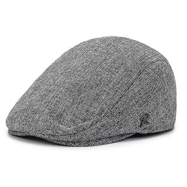 Snygg keps för äldre män i modern design - Flera färger / storlekar Grå Grå M Grey M