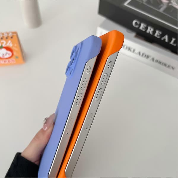 For iPhone 14 Pro Max Deksel Bølgepapp Tekstur Rammeløs Hard PC Telefondeksel