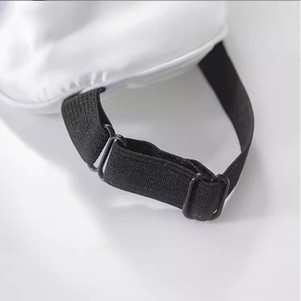 Sovmask för Resor Andningsbar Justerbar Spänne Sovmask (Vit) White