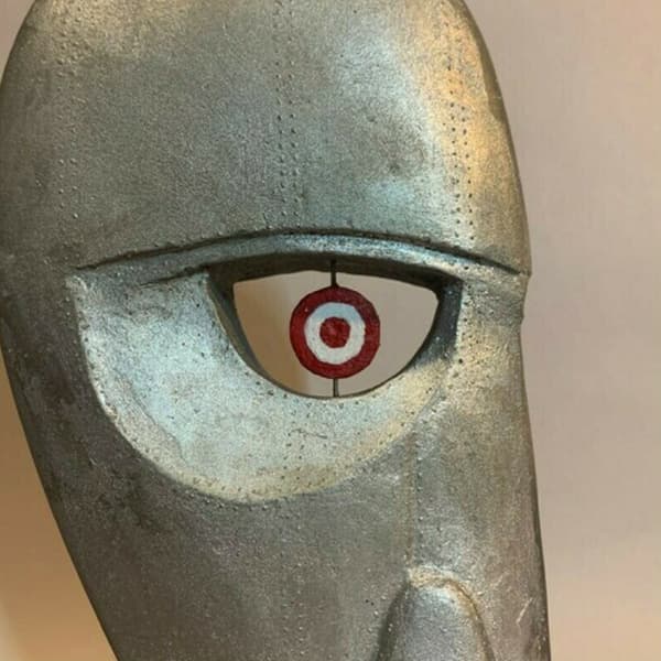 Harpikspynt Skulptur Menneskehode Dekor Håndverk