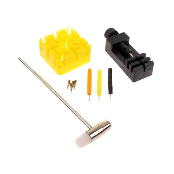 IC 1 sett klokkebåndslenkejusterer kjedetappfjerner justeringsfjerner 3(11PCS)
