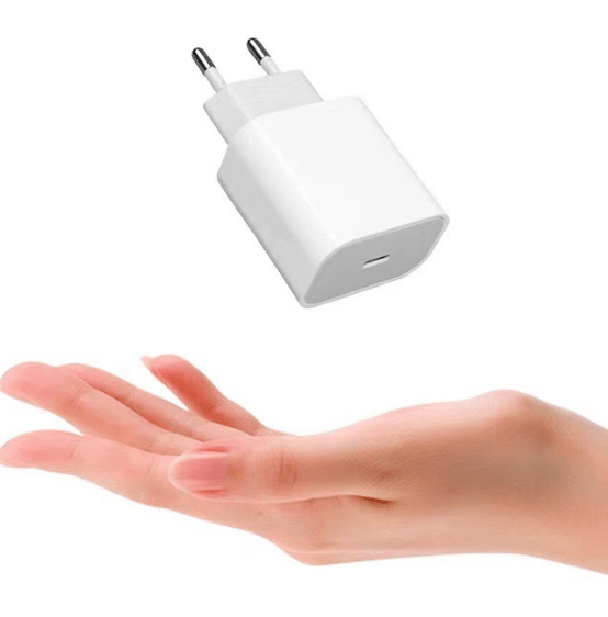 Lader for Android/Apple - Hurtiglader 20W USB-C - USB-C, adapter + 2m kabel Hvit, flere størrelser tilgjengelig (Flere kombinasjoner tilgjengelig) C-C port 2pc