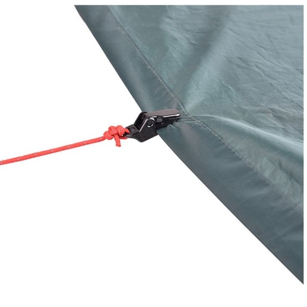 10 stk Markiseklips Presenningklips Snap Hangers Telt Camping Overlevelse Svart one size