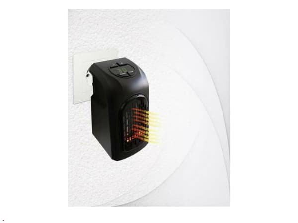Effektiv mini varmeblæser der