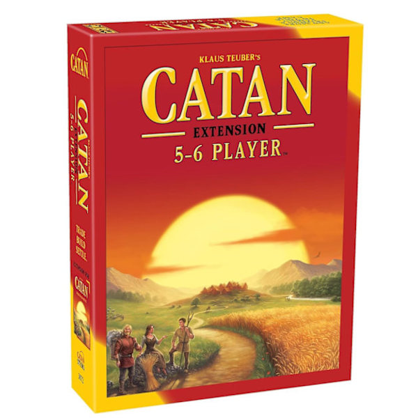 Catan Settlers brädspel engelsk version Avslappnat pusselspel konfrontationsspel lämpligt för fester Red Box Extended Edition