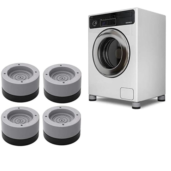 Vibrationsdämpare för tvättmaskin / torktumlare - Grå