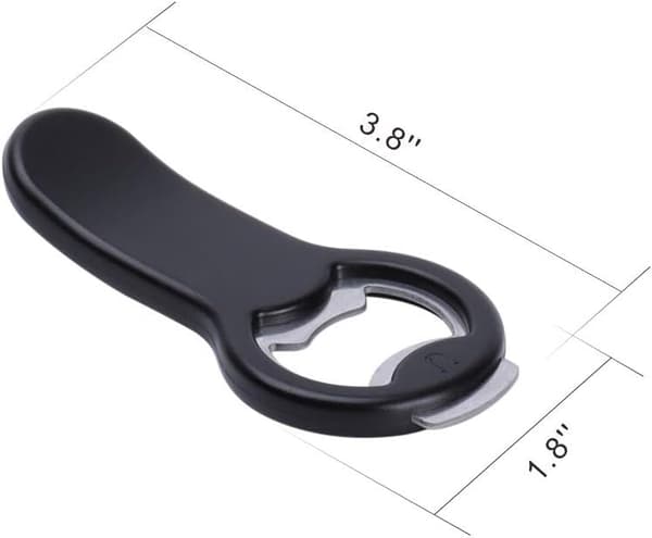 Magnetisk Ölflasköppnare för Kylskåp och Husbil med Korkskruvsuppsamlare