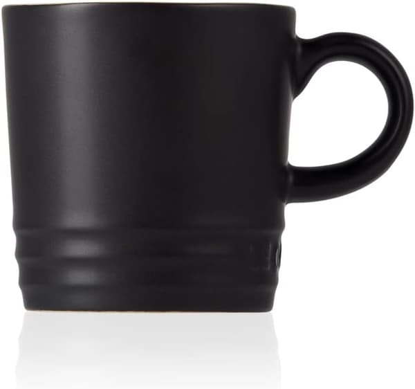 Stentøjs kaffekrus, 350 ml, Cerise Matte Black 100 ml