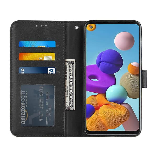 Mobilskal för Samsung Galaxy A21s Svart Mobilskal