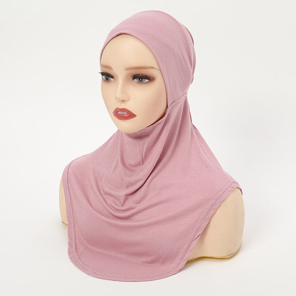 Elastisk pullover lang hals, ett-delt hatt, malaysisk etnisk hatt, hodeskjerf