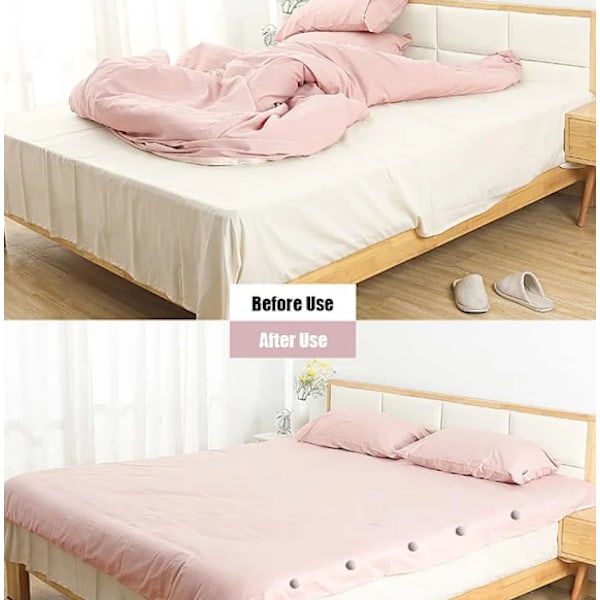 12-pack Bomulls-/Plasttäcke Klipp Non-Slip Täcke Klipp Täcke Klipp Täcke Hållare Filt Täckmatta Gardin Strumpor Madrassöverdrag pink Cotton