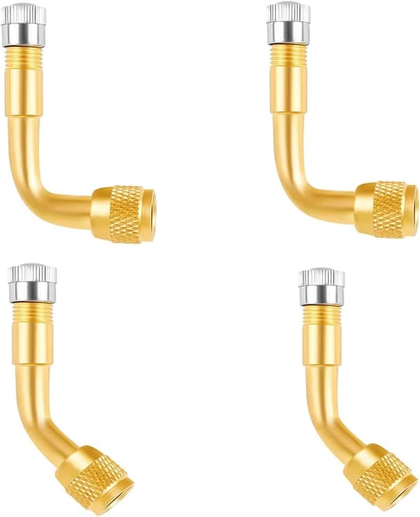 4 st Professionella Däckventilförlängningsadapter Kit