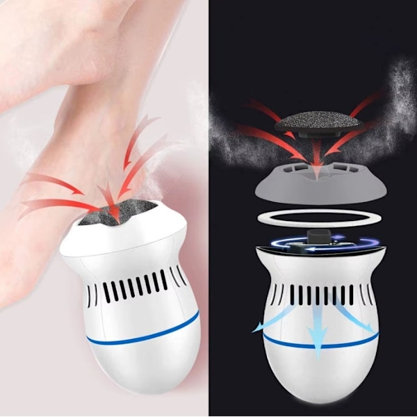 Elektrisk fodfil / Fodsliber - Pedicure
