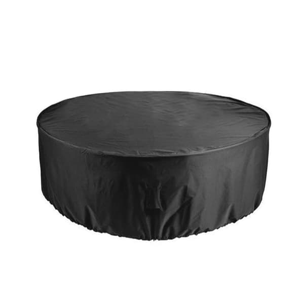 1 st utomhusmöbelöverdrag, runt bord och stolsöverdrag