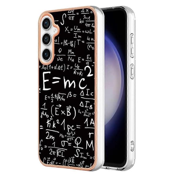 Til Samsung Galaxy S24 FE Case IMD-D Mønstertryk 2.0mm TPU Telefon Bagcover
