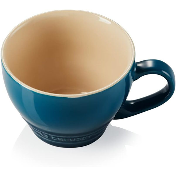 Stentøjs kaffekrus, 350 ml, Cerise Deep Teal 400 ml