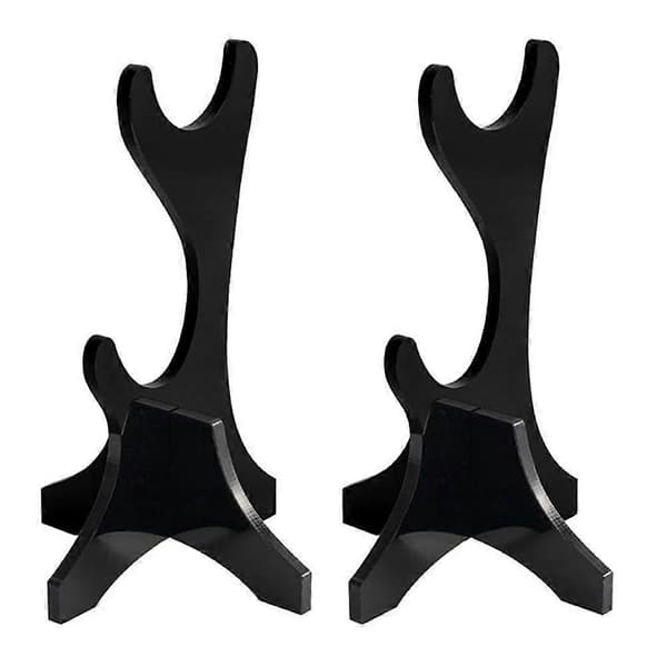 2 stk. Sværd Display Stand 2-lags Akryl Sværdholder Bordplade Sværd Display Rack