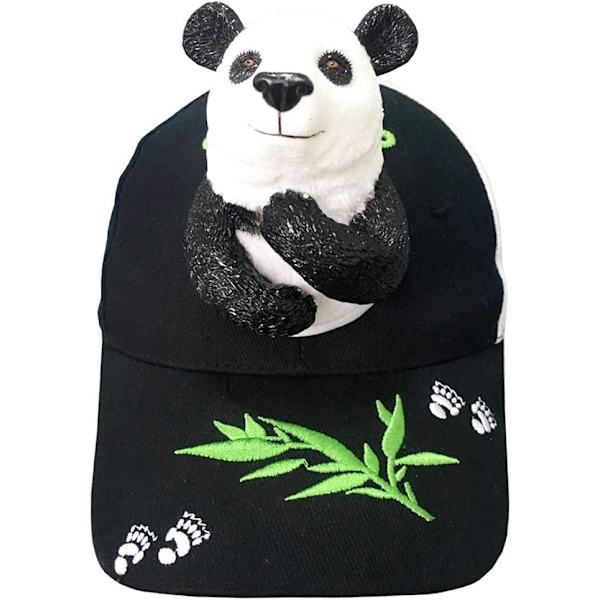 Eläinhattu vanhempi-lapsi asu juhla värikäs eläinhattu muoti persoonallisuus naamiointi baseball-lippis lasten hattu panda L